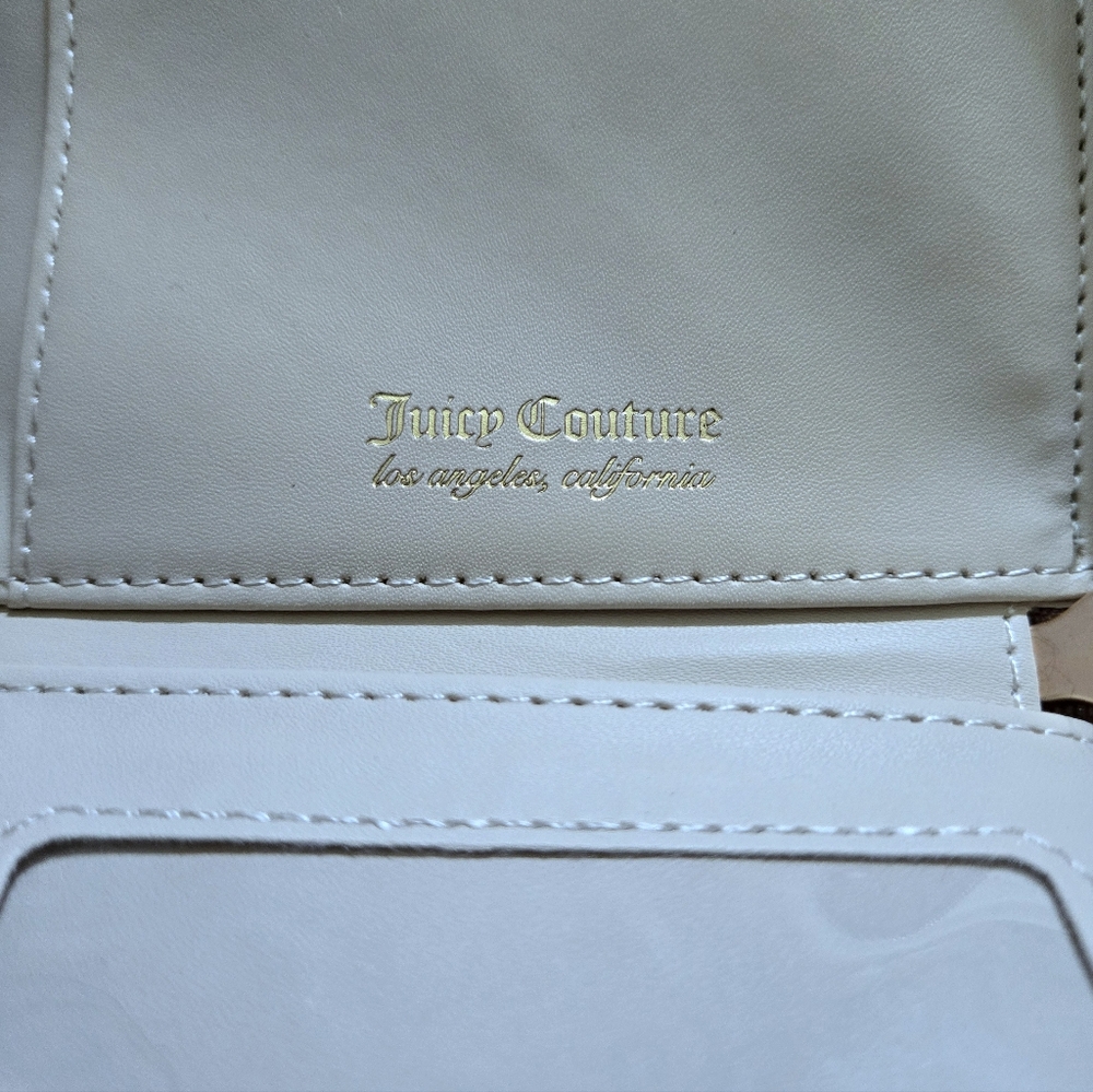 Juicy🍊 Couture "Retro Vibe" Double✌️ Medium Zip Around Wallet - NWT - Picture 13 of 16